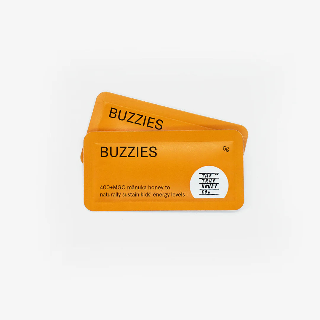 Buzzies 400+ MGO Manuka Honey Sachets