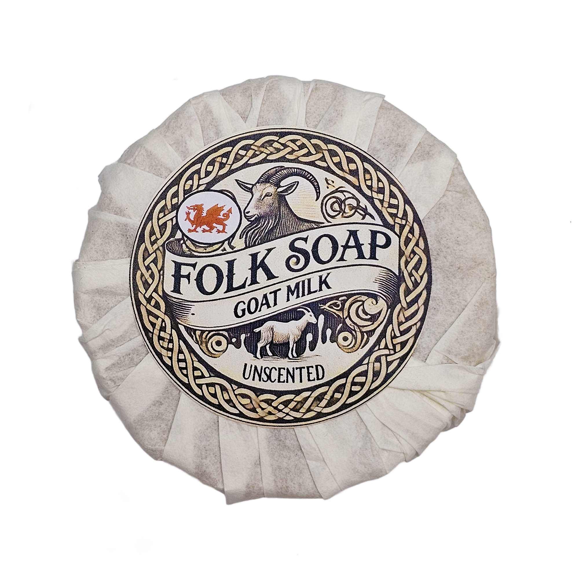 Goats Milk Soap Bar Unscented | Delicate, Dry or Irritated Skin (170g)