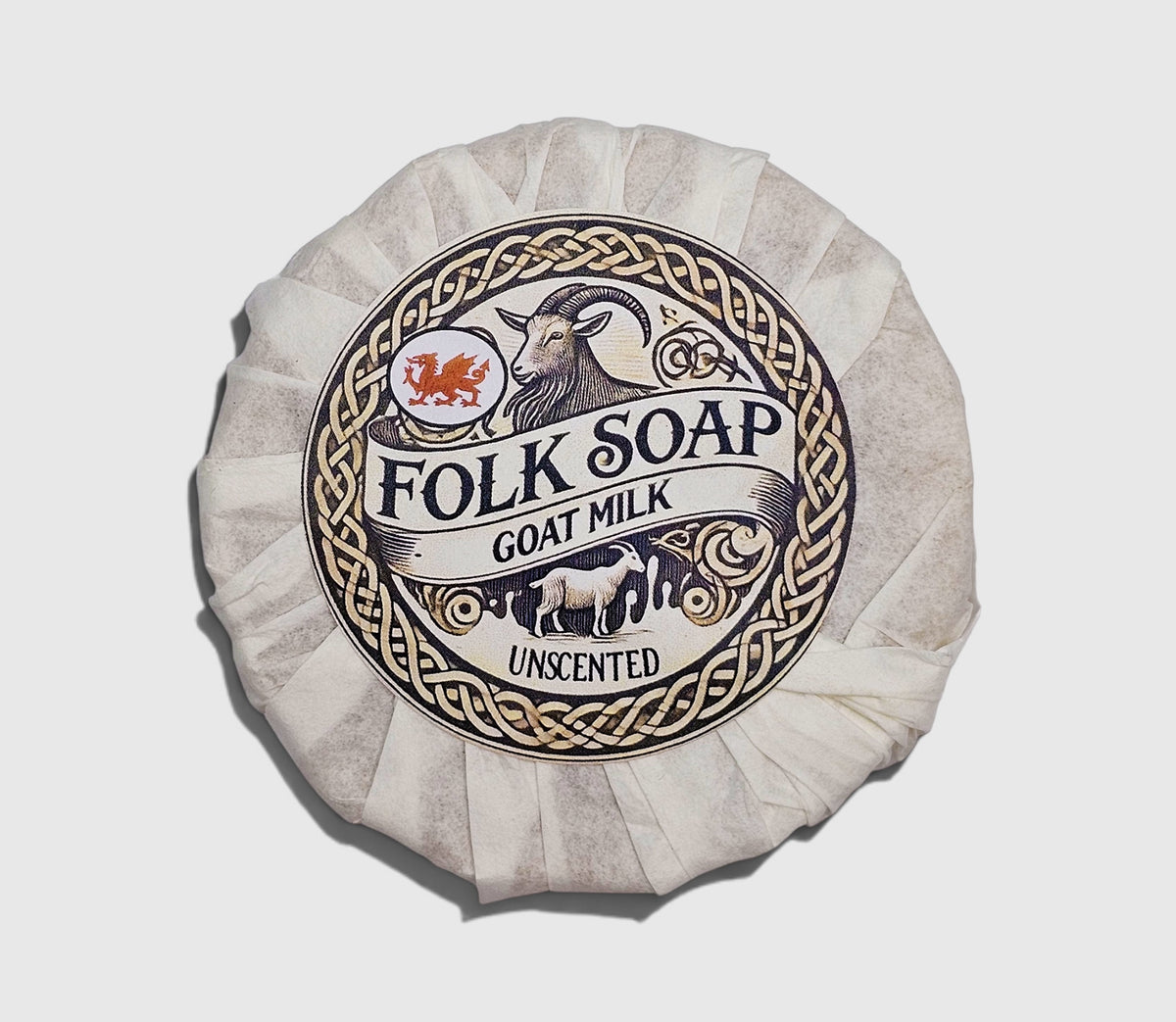 Goats Milk Soap Bar Unscented | Delicate, Dry or Irritated Skin (170g)