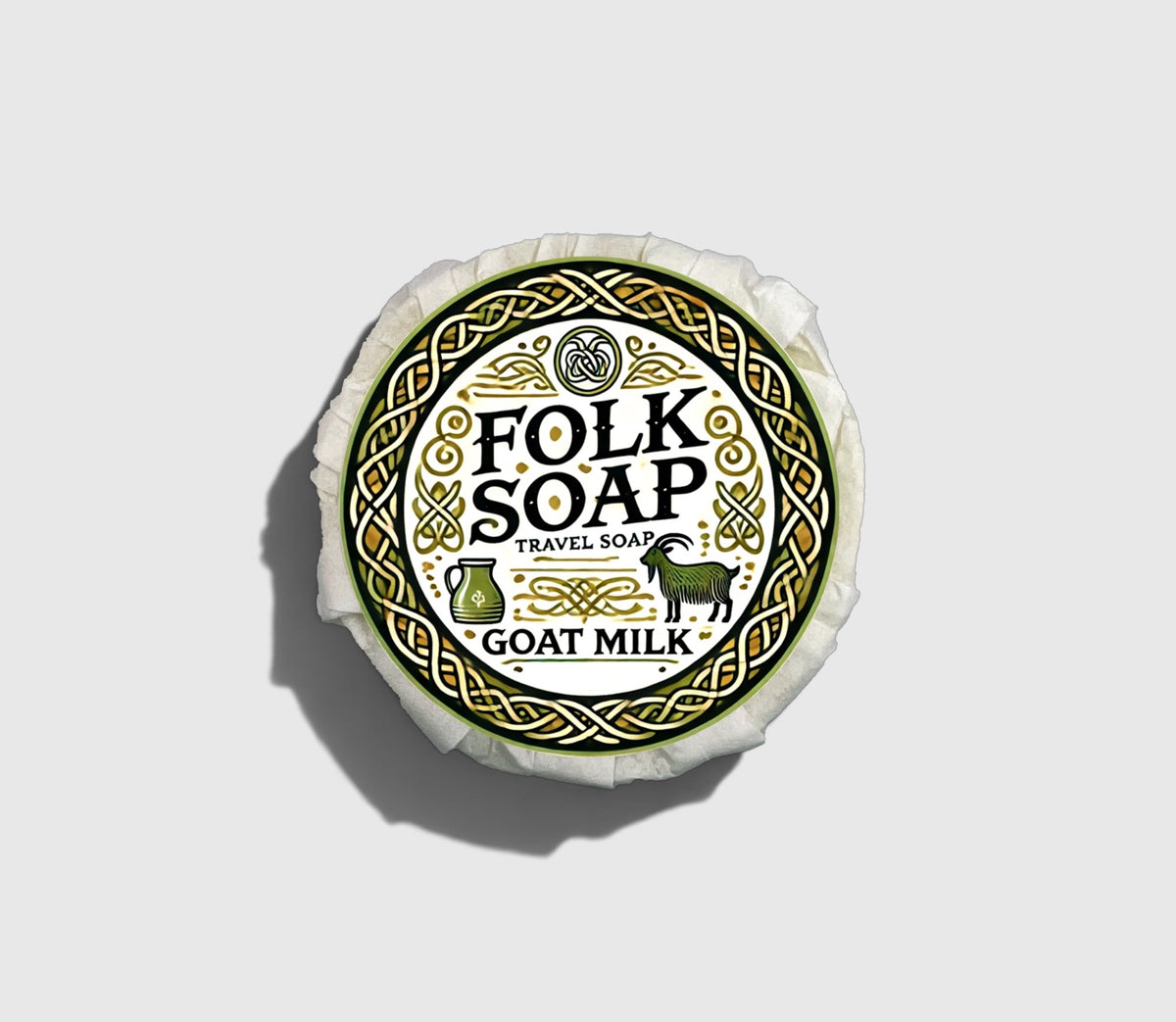 Goats Milk Travel Soap Bar – Unscented (110g)