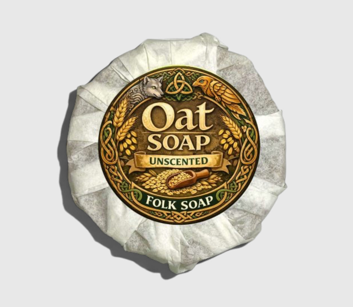 Oat Soap Bar – Unscented (170g)