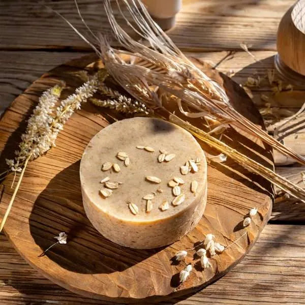 Hemp, Oat & Lemongrass Soap Bar | Vegan Gentle Nourishing Handmade Soap (170g)