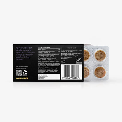 Liquorice Root Mānuka Honey Lozenges