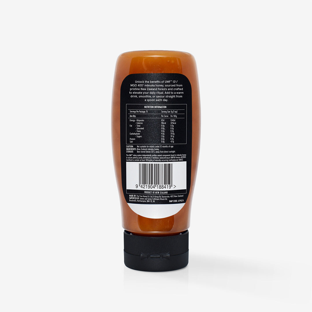 400+ MGO Squeezy Mānuka Honey