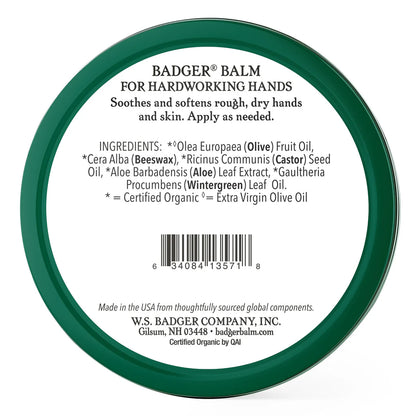 Badger Balm for Hardworking Hands