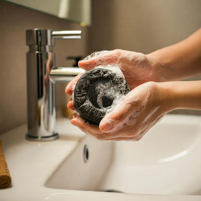 Activated Charcoal Soap Bar | Bergamot & Grapefruit | Detoxifying (170g)