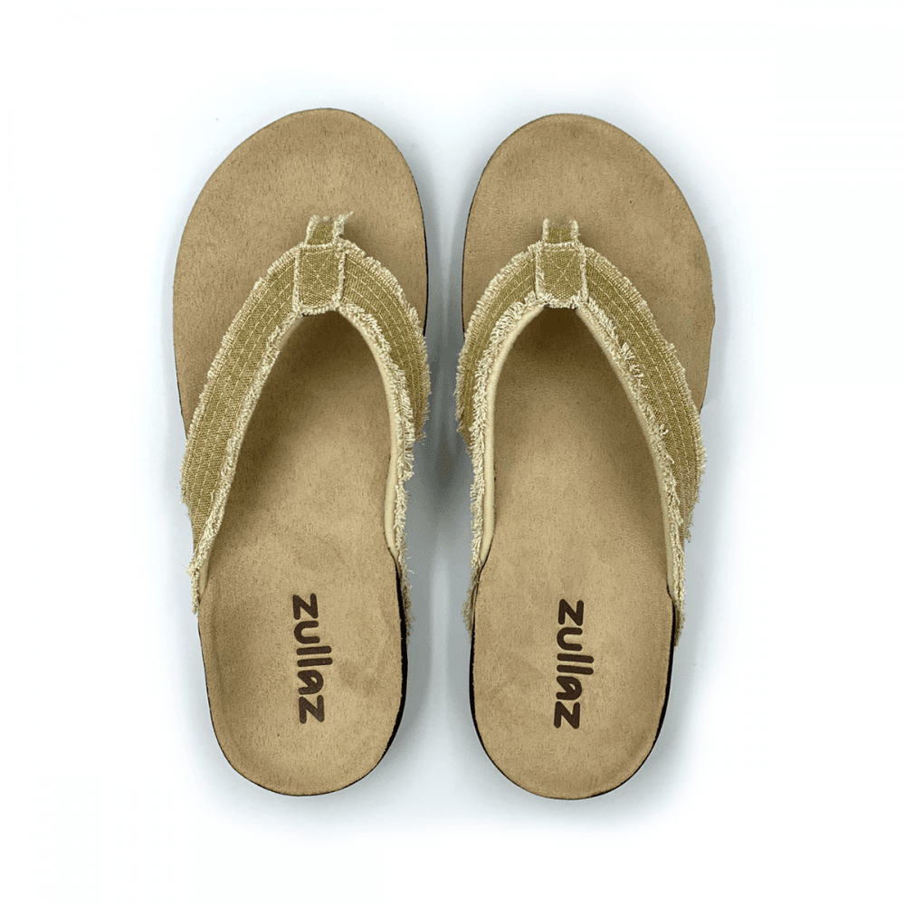 Mens Orthotic Flip Flops - Beach