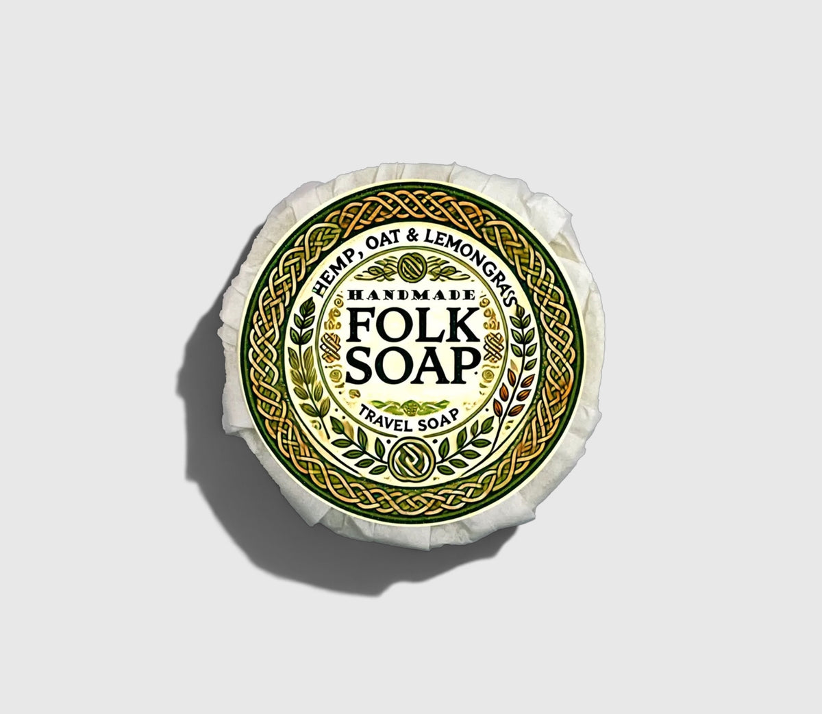 Hemp and Oat Travel Soap Bar (110g)