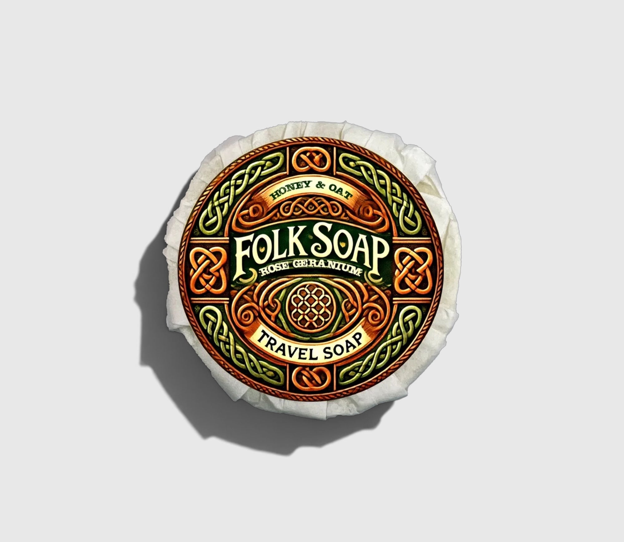 Honey and Oat Travel Soap Bar (110g)