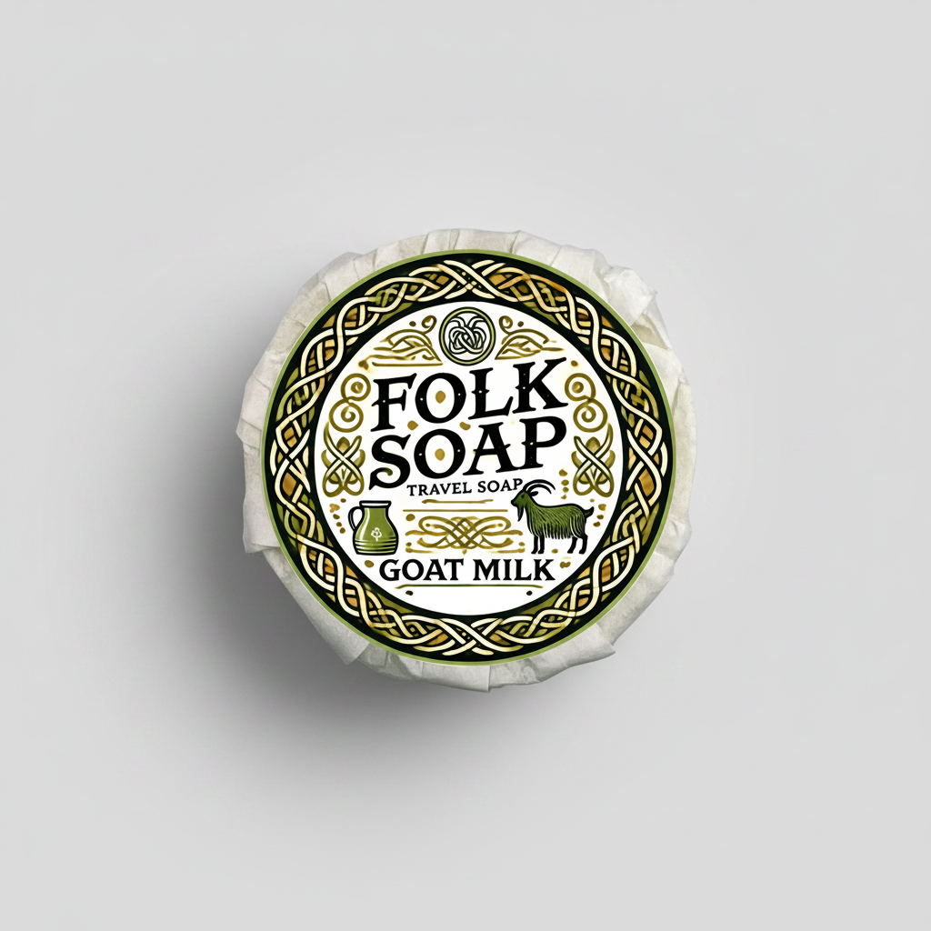 Goats Milk Travel Soap Bar – Unscented (110g)
