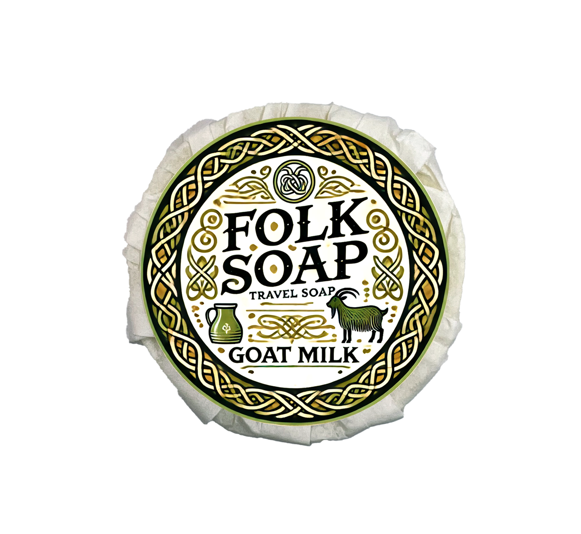 Goats Milk Travel Soap Bar – Unscented (110g)