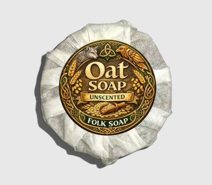 Oat Soap Bar – Unscented (170g)